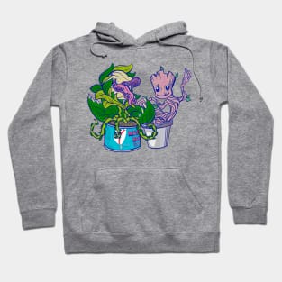 Audrey and Groot Love is Love Hoodie